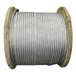 Cable Guaya En Acero Alquitranado  1/2 (12.7mm) 250m